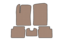 Hyundai I-10 2008-2013 Gummimatten Carsuit (HB, beige) Foto 1