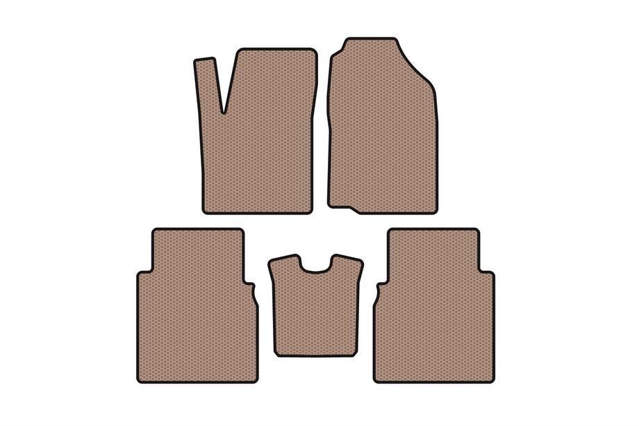 JAC J6 2011-2019 Gummimatten Carsuit (Beige) Image