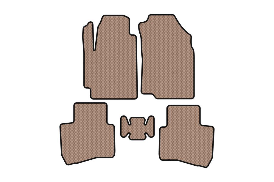 JAC S2 2014-2020 Gummimatten Carsuit (Beige) Image