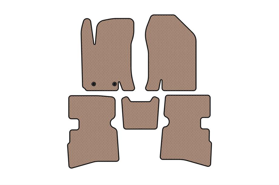 JAC S4 2018- Gummimatten Carsuit (Beige) Image