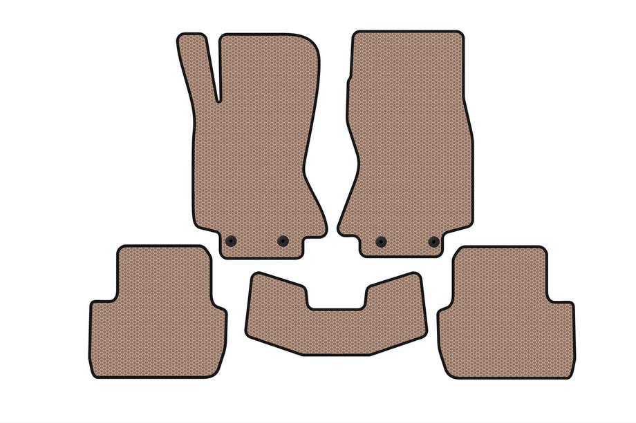 Jaguar S-Type 1999-2008 Gummimatten Carsuit (Beige) Image