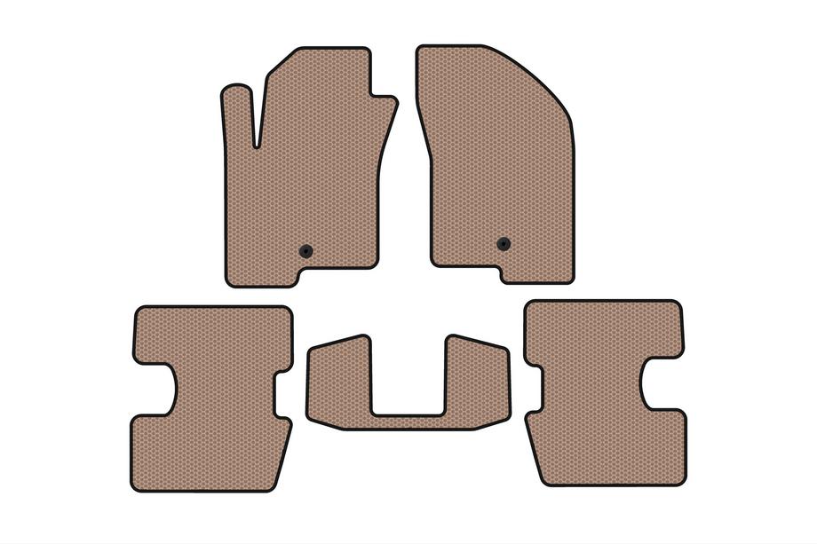 Jeep Patriot 2007-2016 Gummimatten Carsuit (Beige) Image