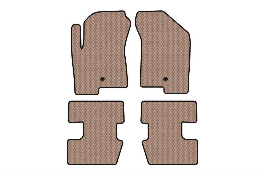 Jeep Compass 2006-2016 Gummimatten Carsuit (2011-2016, beige) Foto 1