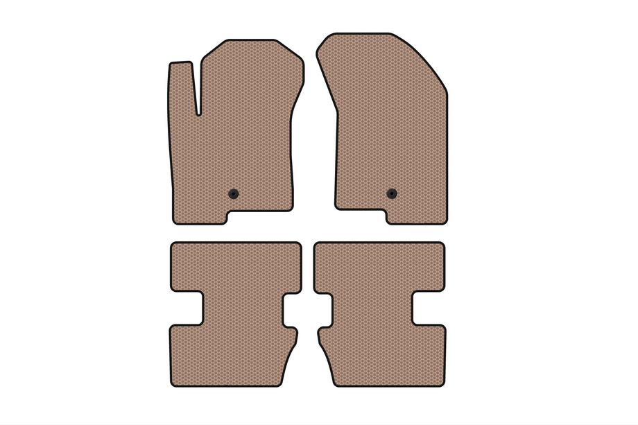 Jeep Compass 2006-2016 Gummimatten Carsuit (2006-2011, Beige) Image