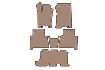 Kia Mohave 2008-2016 Gummimatten Carsuit (3 Reihen, beige) Foto 1