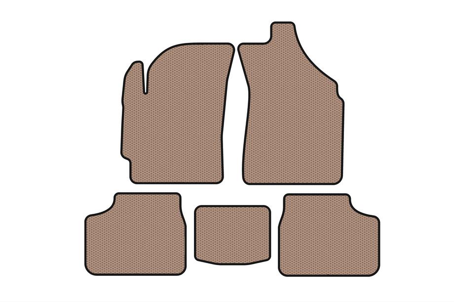 Daewoo Matiz 1998-2008 Gummimatten Carsuit (Beige) Image
