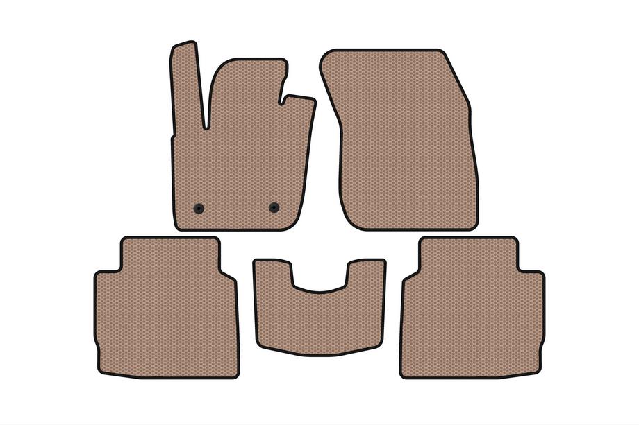 Lincoln MKZ 2012-2020 Gummimatten Carsuit (2016-2020, SD, beige) Image