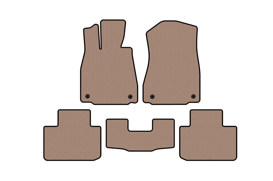 Lexus IS 2013- Gummimatten Carsuit (2WD, beige) Image