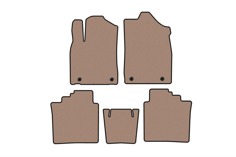 Lexus ES 2012-2018 Gummimatten Carsuit (Beige) Image