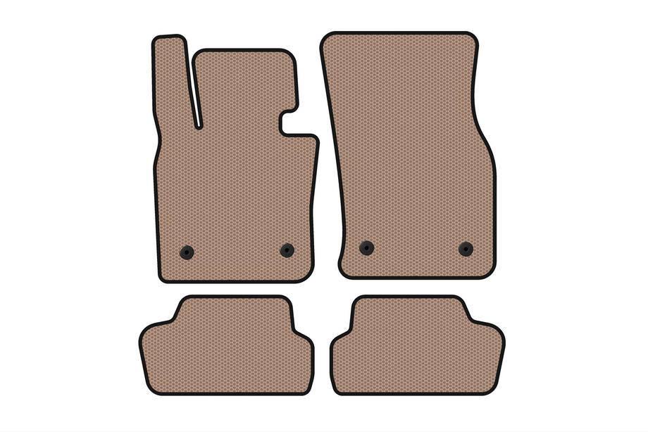 Mini Cooper F55/56/57 2014-2023 Gummimatten Carsuit (für F56, beige) Foto 1