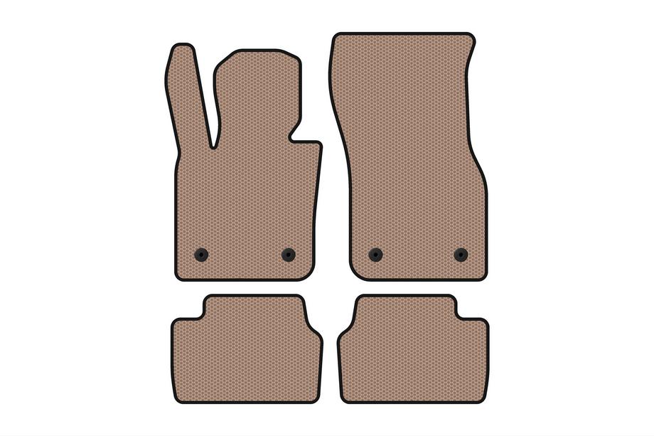 Mini Cooper F55/56/57 2014-2023 Gummimatten Carsuit (für F55, 5-türig, beige) Image
