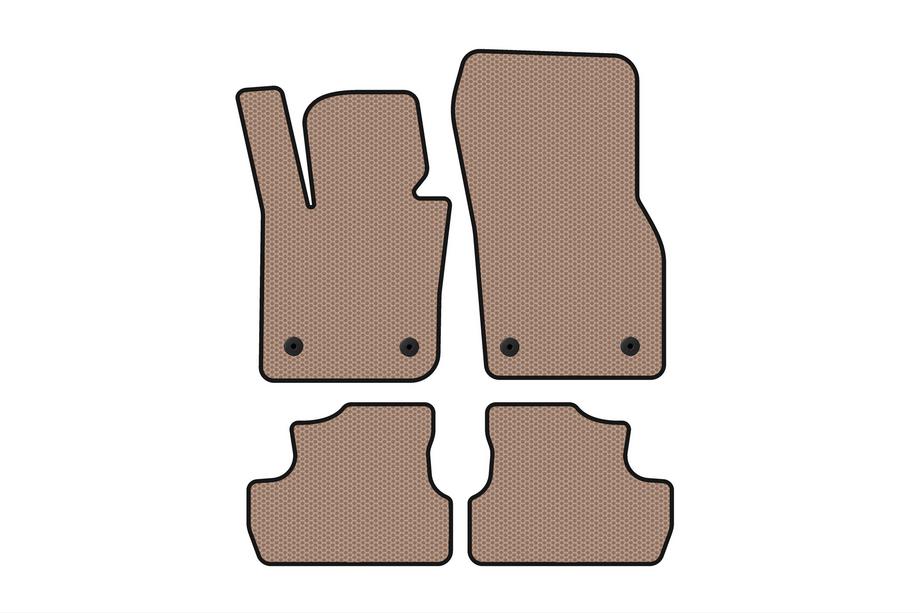 Mini Cooper F55/56/57 2014-2023 Gummimatten Carsuit (für S F56, beige) Image