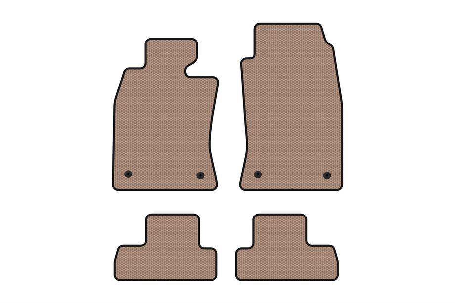 Mini Cooper R50/52/53 2000-2006 Gummimatten Carsuit (für R50, beige) Image