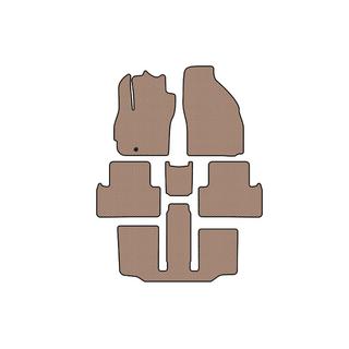 Gummimatten Carsuit (3 Reihen, 7-Sitzer, beige) Foto 1