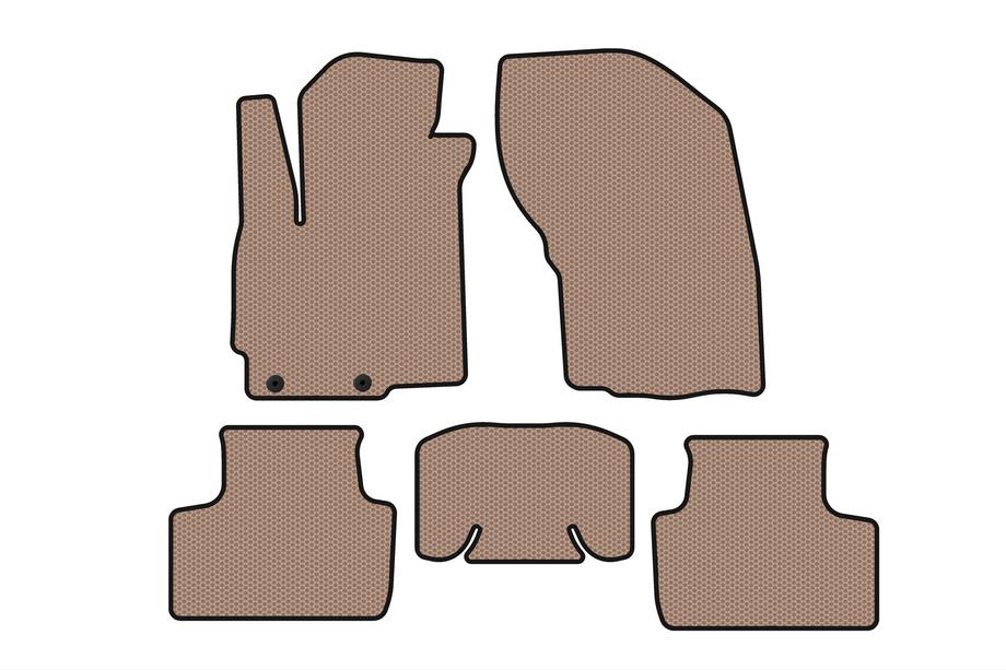 Mitsubishi ASX 2010-2023 Gummimatten Carsuit (2019-2023, beige) Image