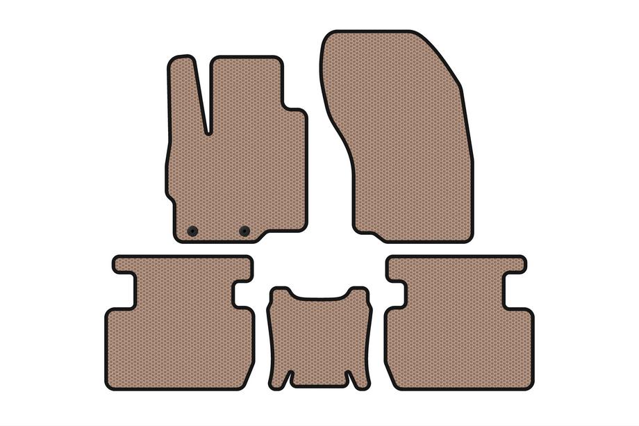 Mitsubishi Outlander 2021- Gummimatten Carsuit (Beige) Image