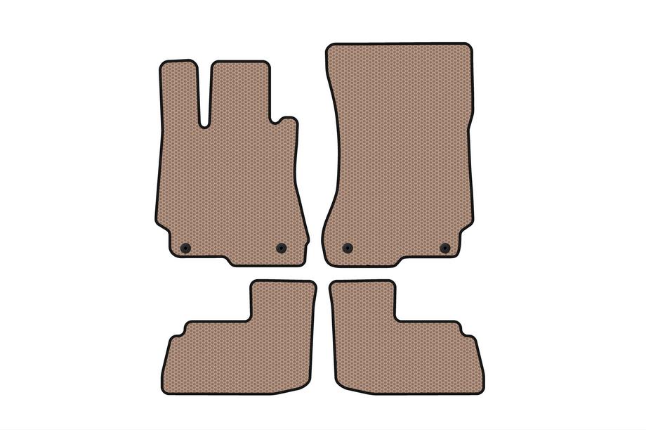 Mercedes CL-class C216 2006-2014 Gummimatten Carsuit (Beige) Foto 1