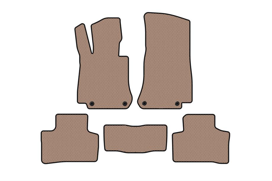 Mercedes EQC 2019-2023 Gummimatten Carsuit (Beige) Image