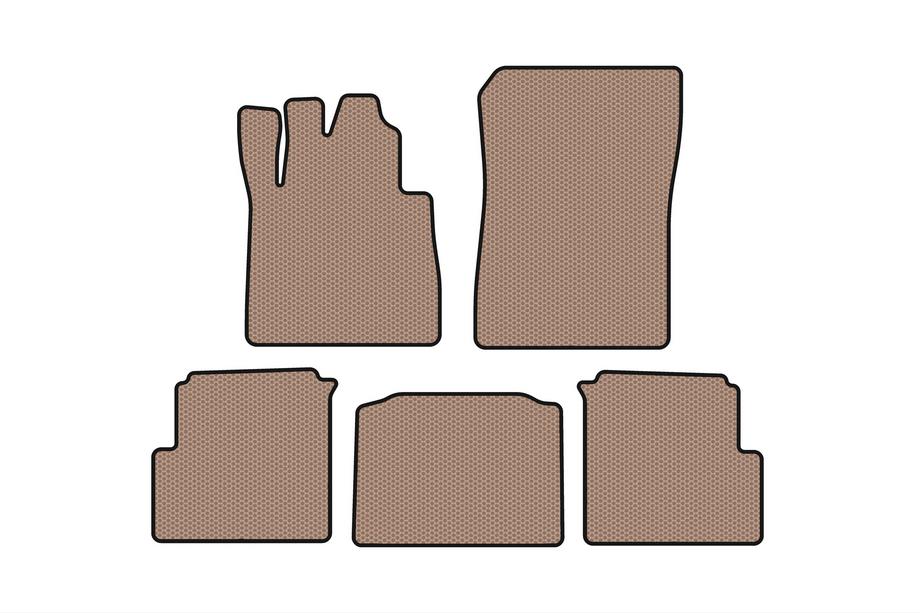 Mercedes G class W463 1990-2018 Gummimatten Carsuit (2012-2015, 5-türig, beige) Foto 1