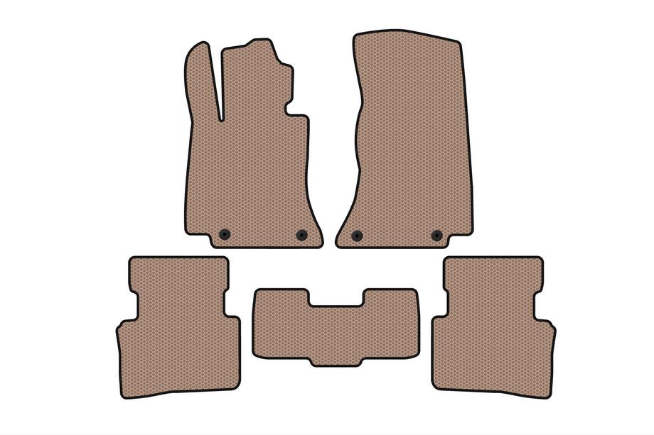 Mercedes C-class W206 2022- Gummimatten Carsuit (SD, beige) Foto 1
