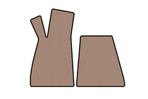 Smart 1998-2007 Gummimatten Carsuit (Roadster, Beige) Foto 1