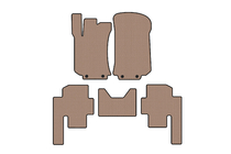 Mercedes R-class W251 2005-2017 Gummimatten Carsuit (2 Reihen, beige) Foto 1