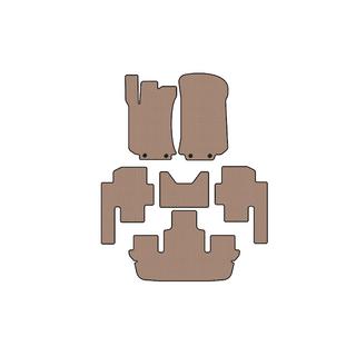 Gummimatten Carsuit (3 Reihen, beige) Mercedes R-class W251 2005-2017 Foto 1