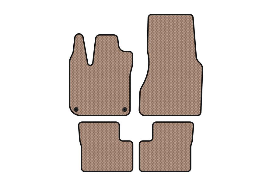 Smart 2014- Gummimatten Carsuit (HB, 5-türig, beige) Image