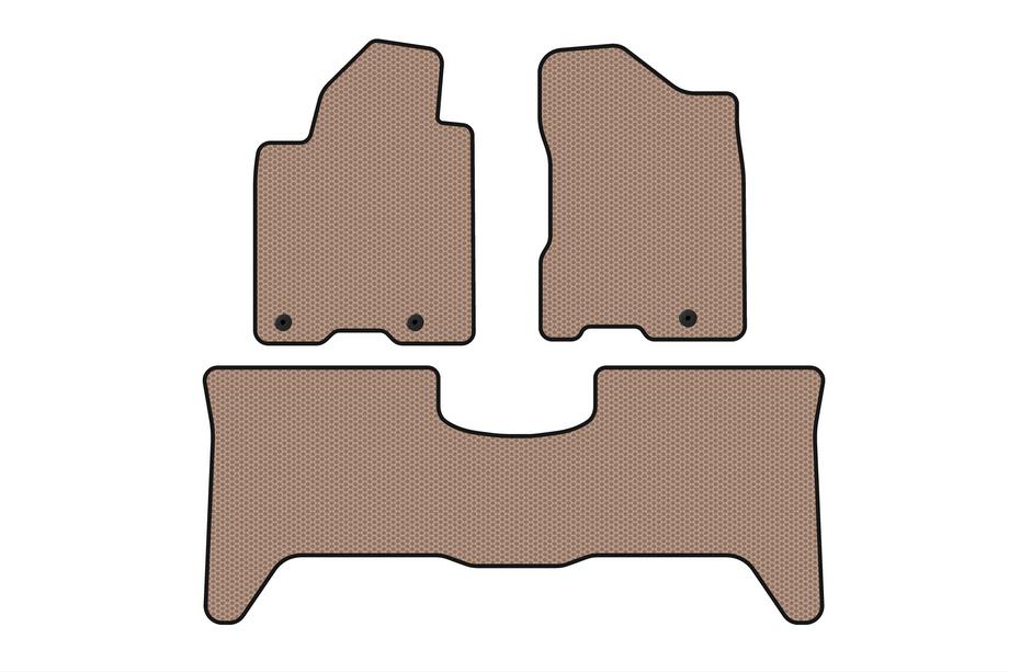 Nissan Armada 2003-2015 Gummimatten Carsuit (2 Reihen, 2003-2008 Beige) Image
