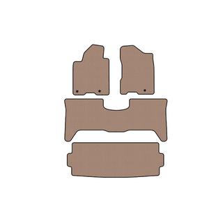 Gummimatten Carsuit (3 Reihen, 2003-2008 Beige) Nissan Armada 2003-2015 Foto 1