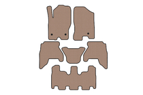Nissan Pathfinder R51 2005-2014 Gummimatten Carsuit V1 (3 Reihen, beige, 2010-2014) Foto 1