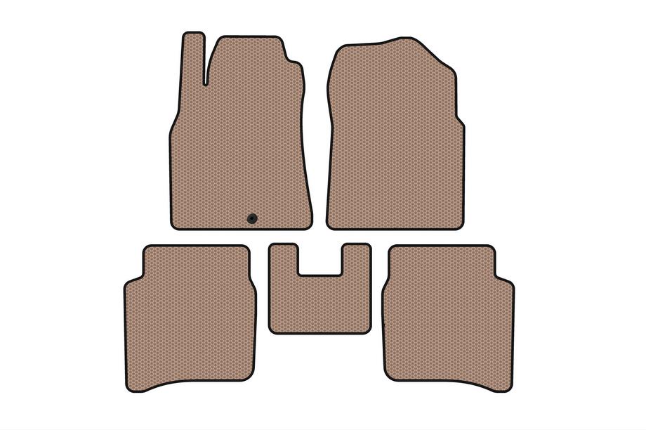 Nissan Primera P12 2002–2007 Gummimatten Carsuit (SD, beige) Image