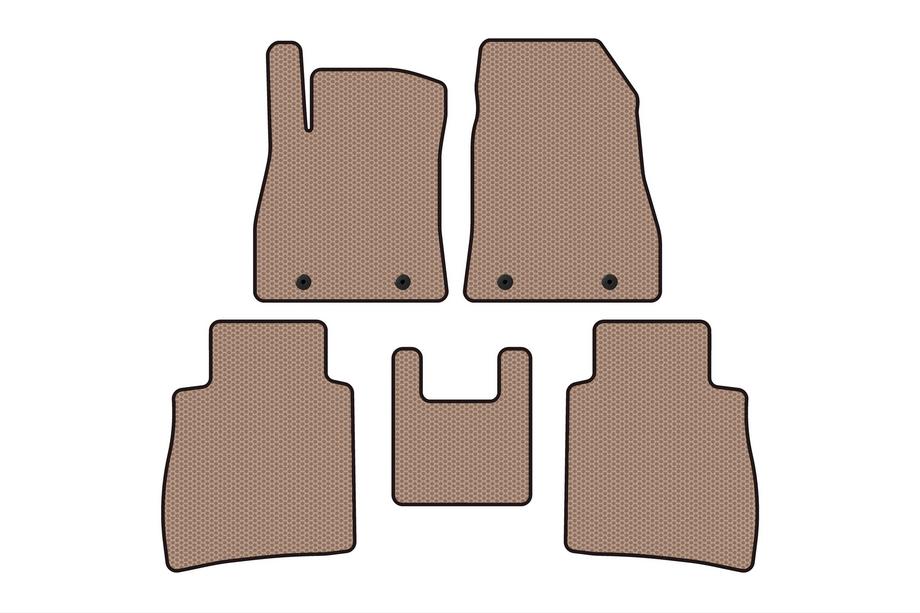 Nissan Sentra 2012-2019 Gummimatten Carsuit (SD, beige) Image