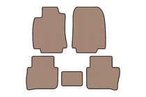 Nissan Tiida 2011-2014 Gummimatten Carsuit (HB, beige) Foto 1