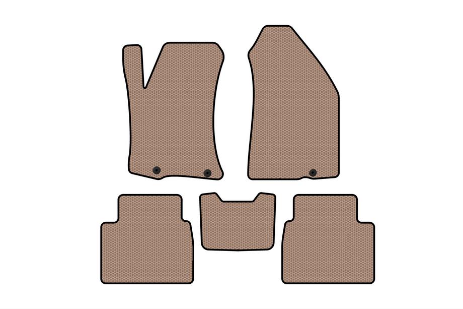 Nissan Altima 2012-2018 Gummimatten Carsuit (SD, beige) Image