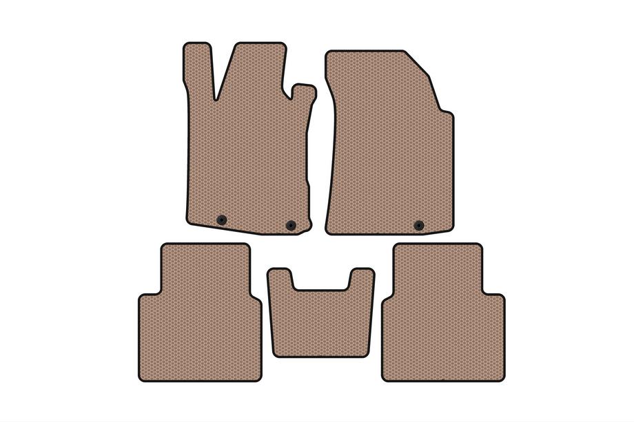 Nissan Maxima 2015-2023 Gummimatten Carsuit (SD, beige) Image