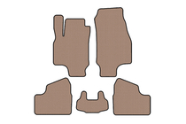 Opel Astra G classic 1998-2012 Gummimatten Carsuit (SD, beige) Foto 1