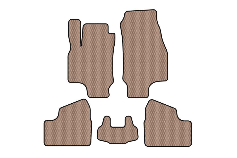 Opel Astra G classic 1998-2012 Gummimatten Carsuit (SD, beige) Image
