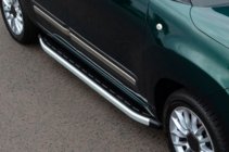 Fiat 500/500L 2013-2022 Seitenschweller Fullmond (2 Stk., Aluminium) Foto 2