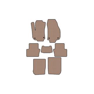 Gummimatten Carsuit (3 Reihen, beige) Opel Zafira B 2005–2011 Foto 1