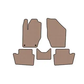 Gummimatten Carsuit (Beige)