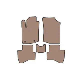Gummimatten Carsuit (HB, beige)