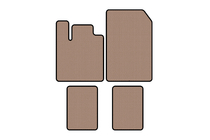 Renault Twingo 2007-2014 Gummimatten Carsuit (Beige) Foto 1