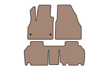 Renault Kangoo 2008–2020 Gummimatten Carsuit (2 Reihen, 5-türig/7-sitzig, beige) Foto 1