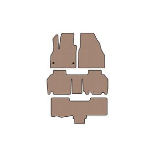Gummimatten Carsuit (3 Reihen, 5-türig/7-sitzig, beige) Renault Kangoo 2008–2020 Foto 1