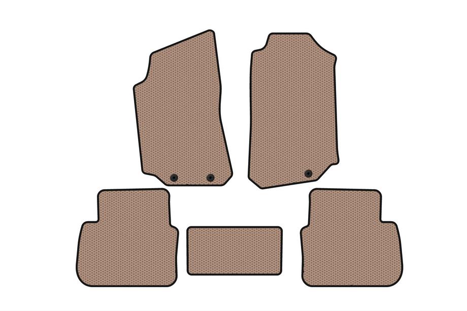 Saab 9-5 1997-2010 Gummimatten Carsuit (Beige) Image