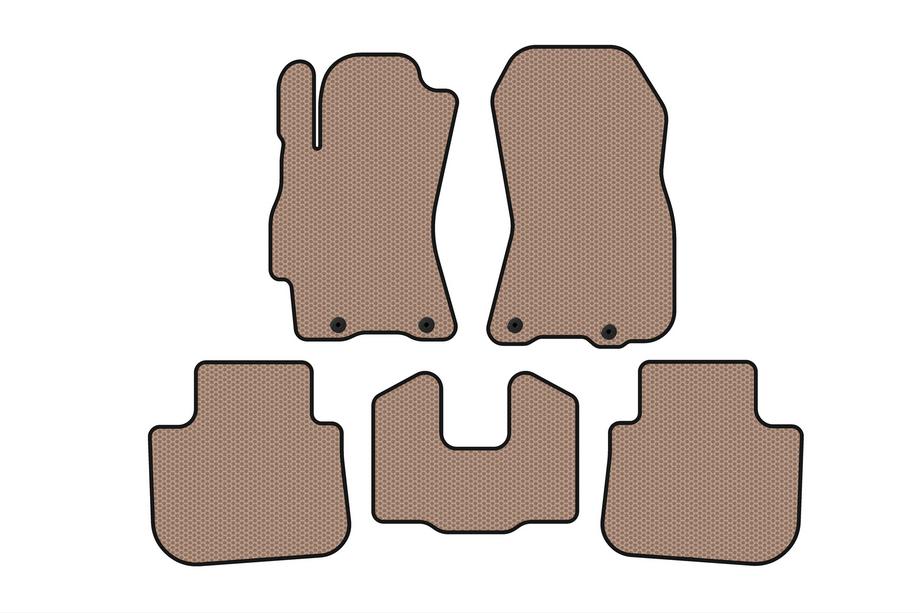 Subaru Outback 2009-2014 Gummimatten Carsuit (Beige) Image