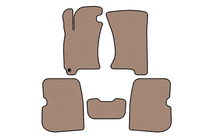 Subaru Forester 1997-2002 Gummimatten Carsuit (Beige) Foto 1
