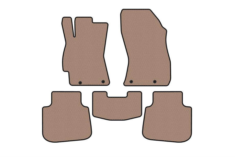 Subaru Legacy 2014-2019 Gummimatten Carsuit (SD, Legacy BN, beige) Image