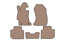 Subaru Impreza 2011-2016 Gummimatten Carsuit (SD, beige) Foto 1